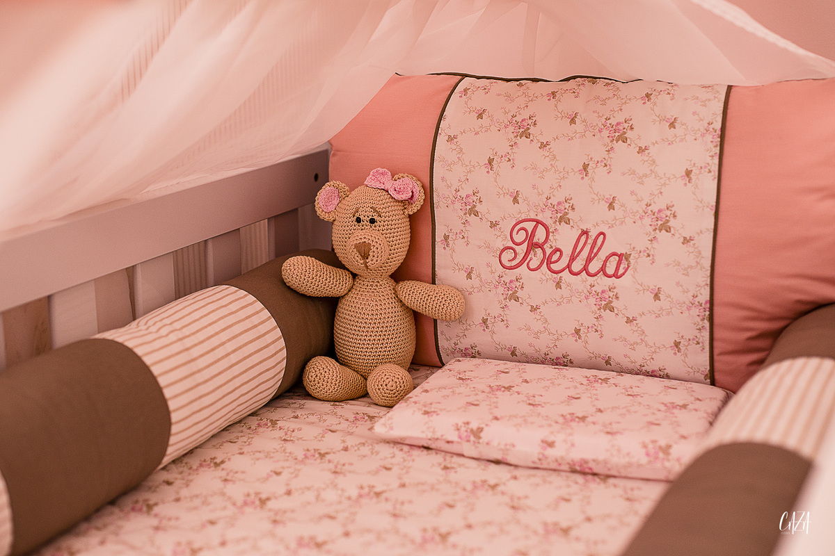 fotografia decoração berço quarto bebê