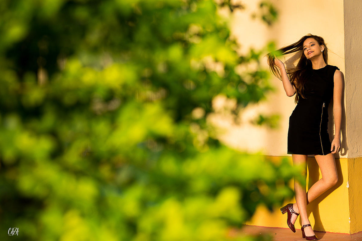 Fotografia ensaio 15 anos ao ar livre 