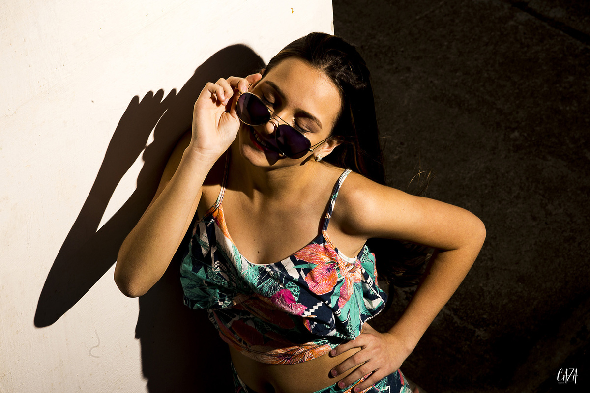 Fotografia ensaio 15 anos ao ar livre 