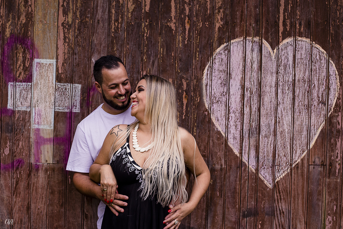 Fotografia ensaio pré casamento Paranapiacaba noivo e noiva 