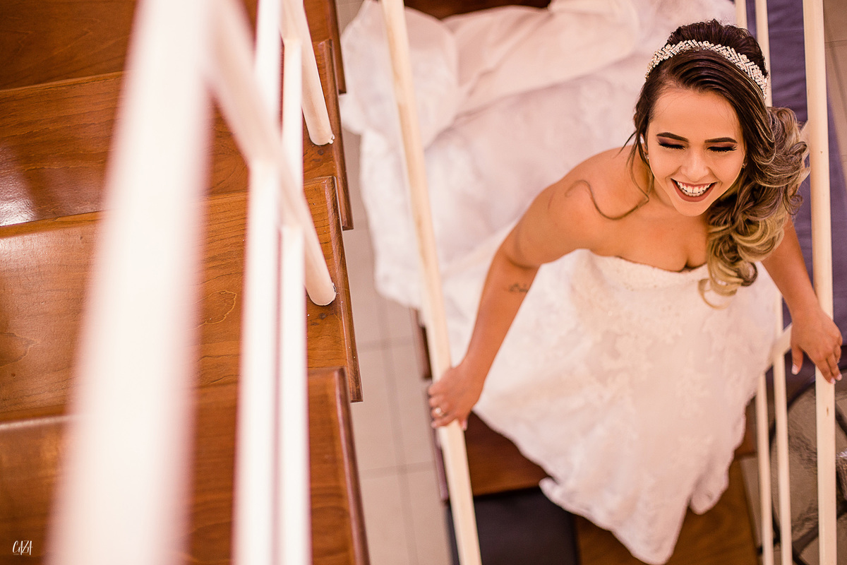 Fotografia casamento dia da noiva maquiagem, cabelo e vestido