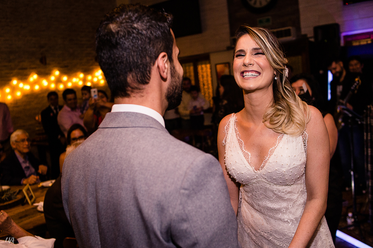 Fotografia casamento cerimônia noiva emocionada