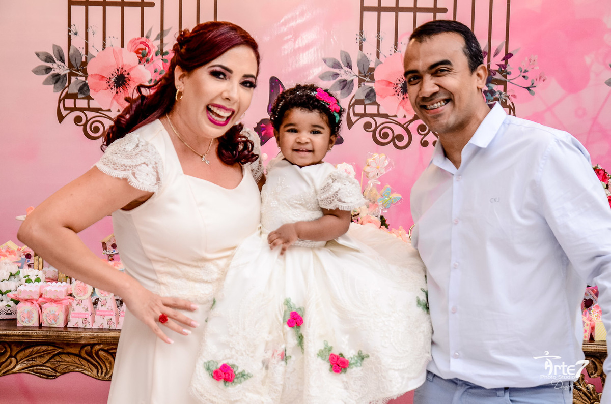 Pose para as fotos de família