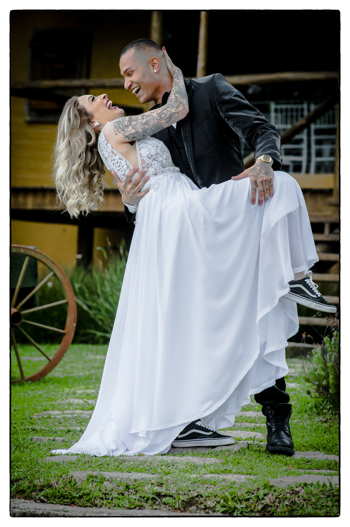 Street Wedding  em Chácaras.
Chácara Mangala Ekos.