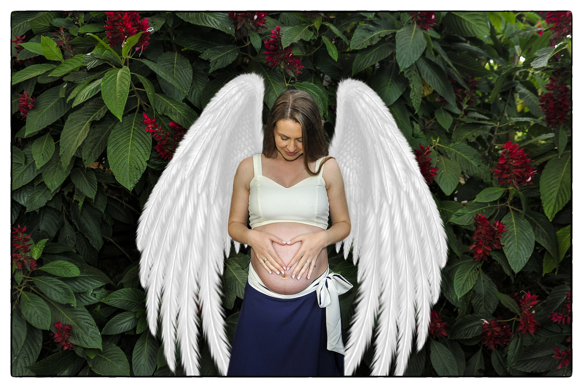 Doce espera de nossa amada Isabela!