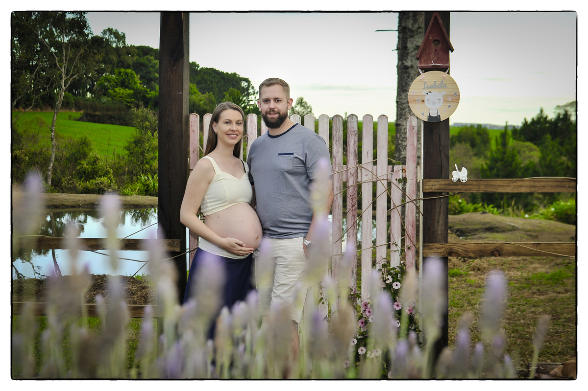 Doce espera de nossa amada Isabela!