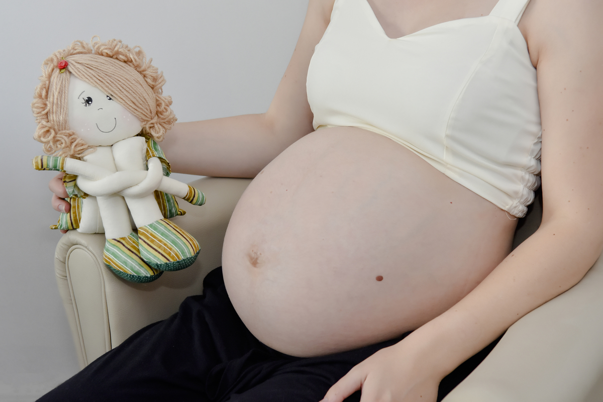 Doce espera de nossa amada Isabela!