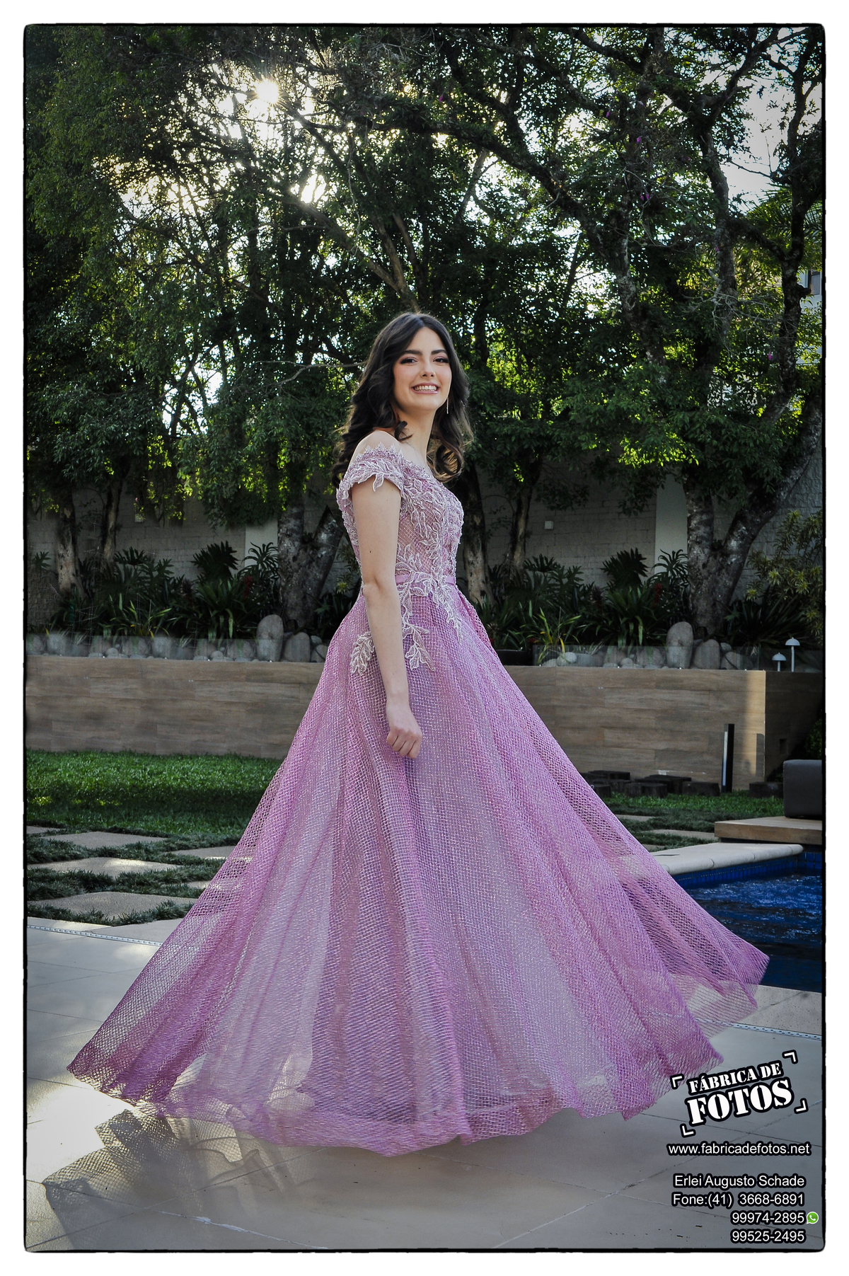 Ensaio Debutante 15 Anos Vestido Rosa