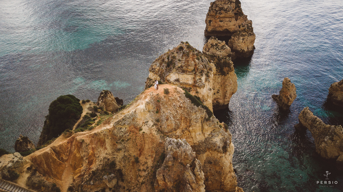 ensaio de casal em Lagos Portugal