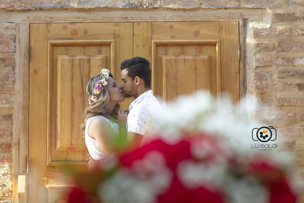 Fotos tiradas por Lu Galdi Fotografia , em Piracicaba/SP de pré wedding do noivos Francine e Vinicius