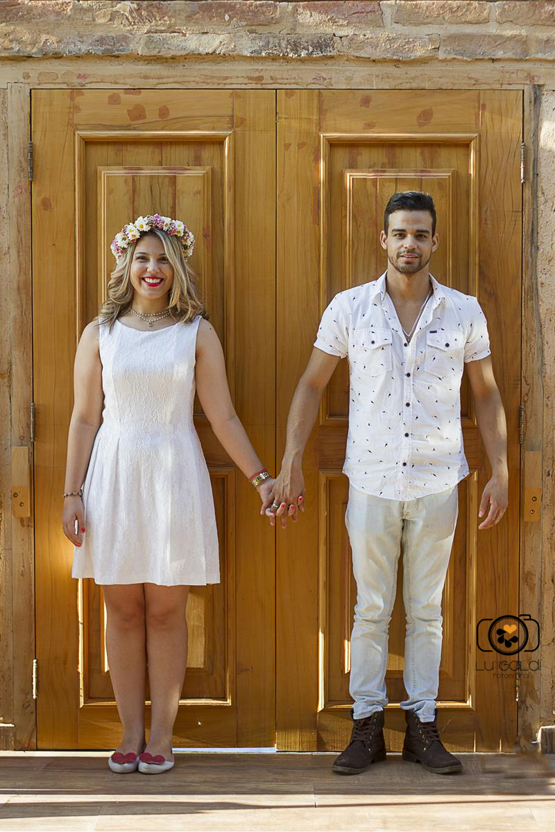 Fotos tiradas por Lu Galdi Fotografia , em Piracicaba/SP de pré wedding do noivos Francine e Vinicius