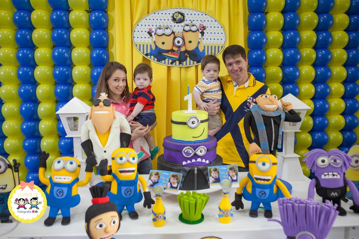 Fotos tiradas por Lu Galdi Fotografia , na cidade de Piracicaba , em Aniversario de Primeiro Aninho de Gustavo e Rafael !