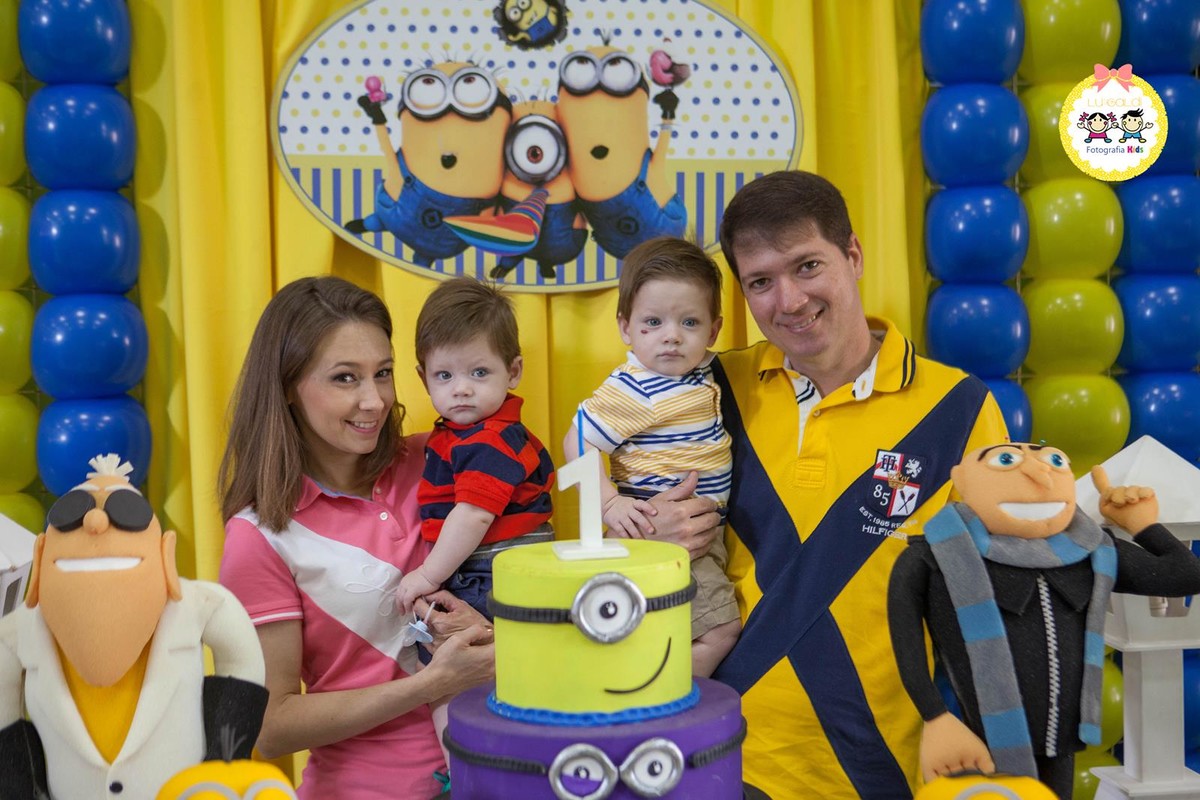 Fotos tiradas por Lu Galdi Fotografia , na cidade de Piracicaba , em Aniversario de Primeiro Aninho de Gustavo e Rafael !