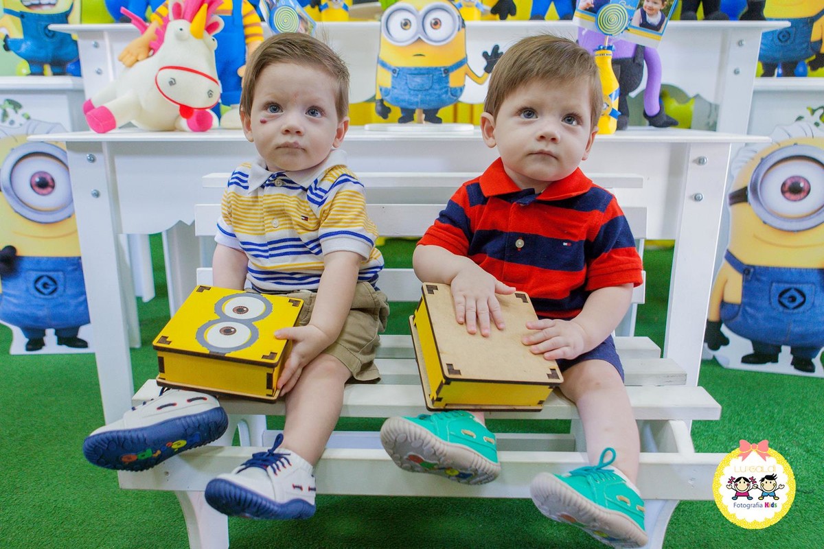 Fotos tiradas por Lu Galdi Fotografia , na cidade de Piracicaba , em Aniversario de Primeiro Aninho de Gustavo e Rafael !