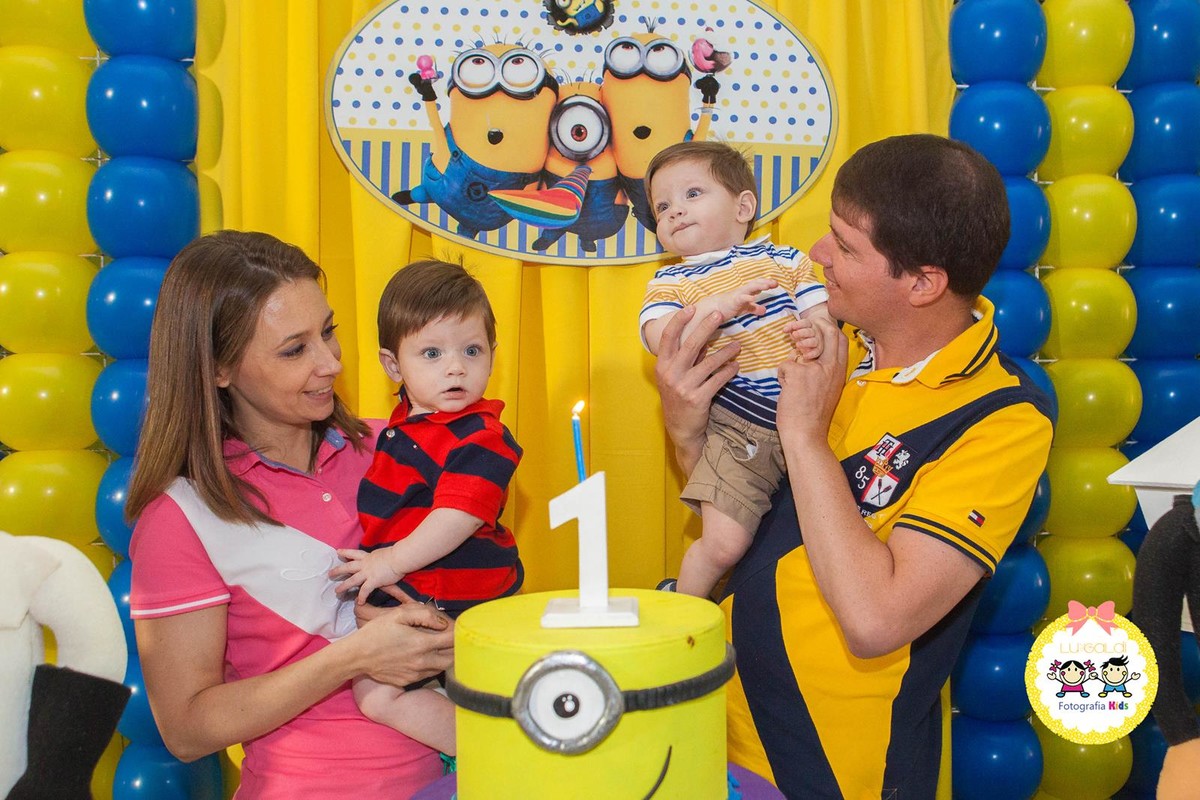 Fotos tiradas por Lu Galdi Fotografia , na cidade de Piracicaba , em Aniversario de Primeiro Aninho de Gustavo e Rafael !