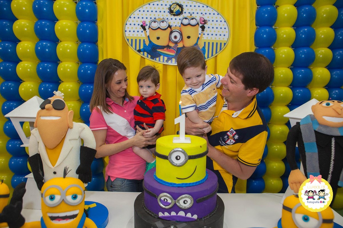 Fotos tiradas por Lu Galdi Fotografia , na cidade de Piracicaba , em Aniversario de Primeiro Aninho de Gustavo e Rafael !
