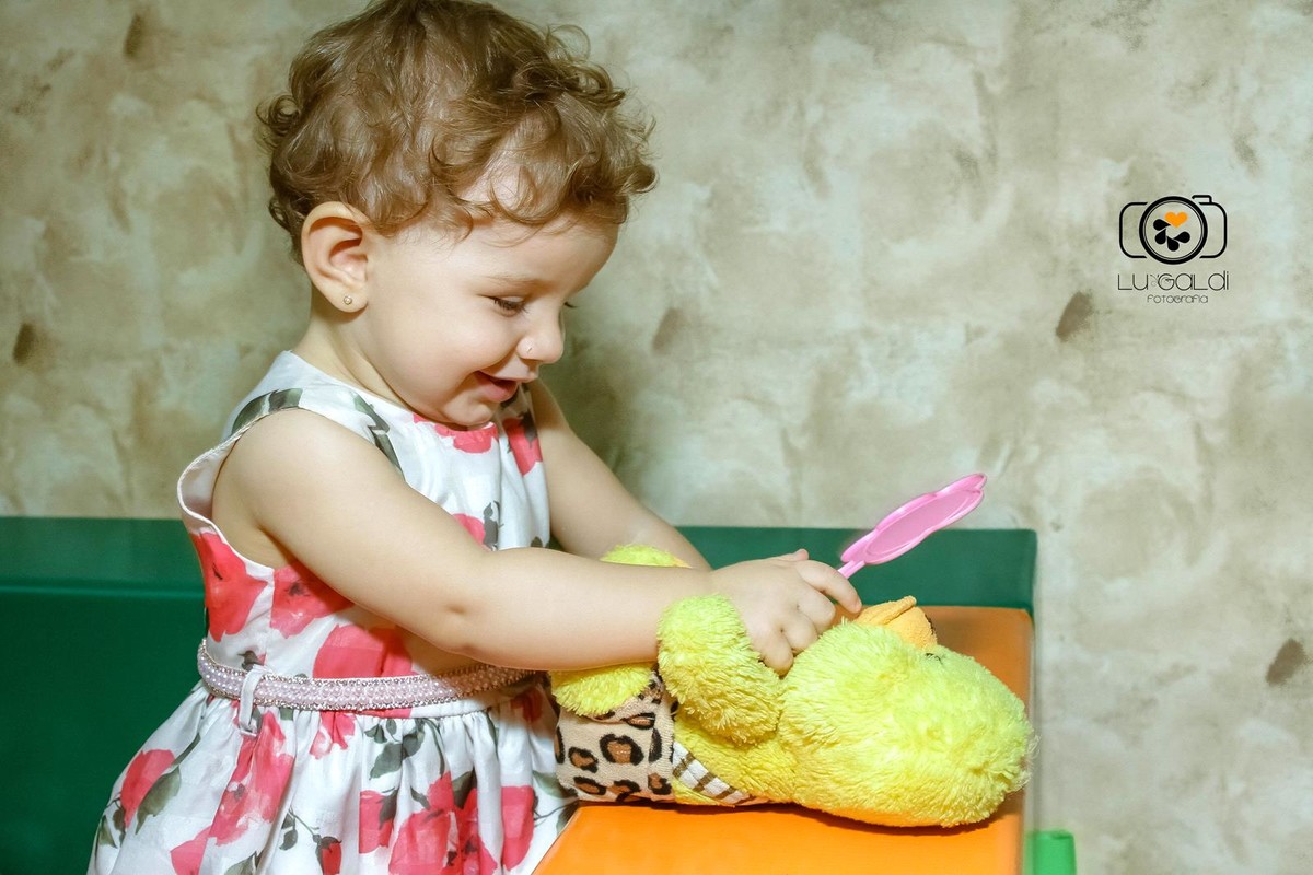 Fotos tiradas por  Lu Galdi Fotografia , em Aniversario Infantil , registrando o  Primeiro Aninho da Thainá , na cidade de Piracicaba/SP em Buffet Serelep .