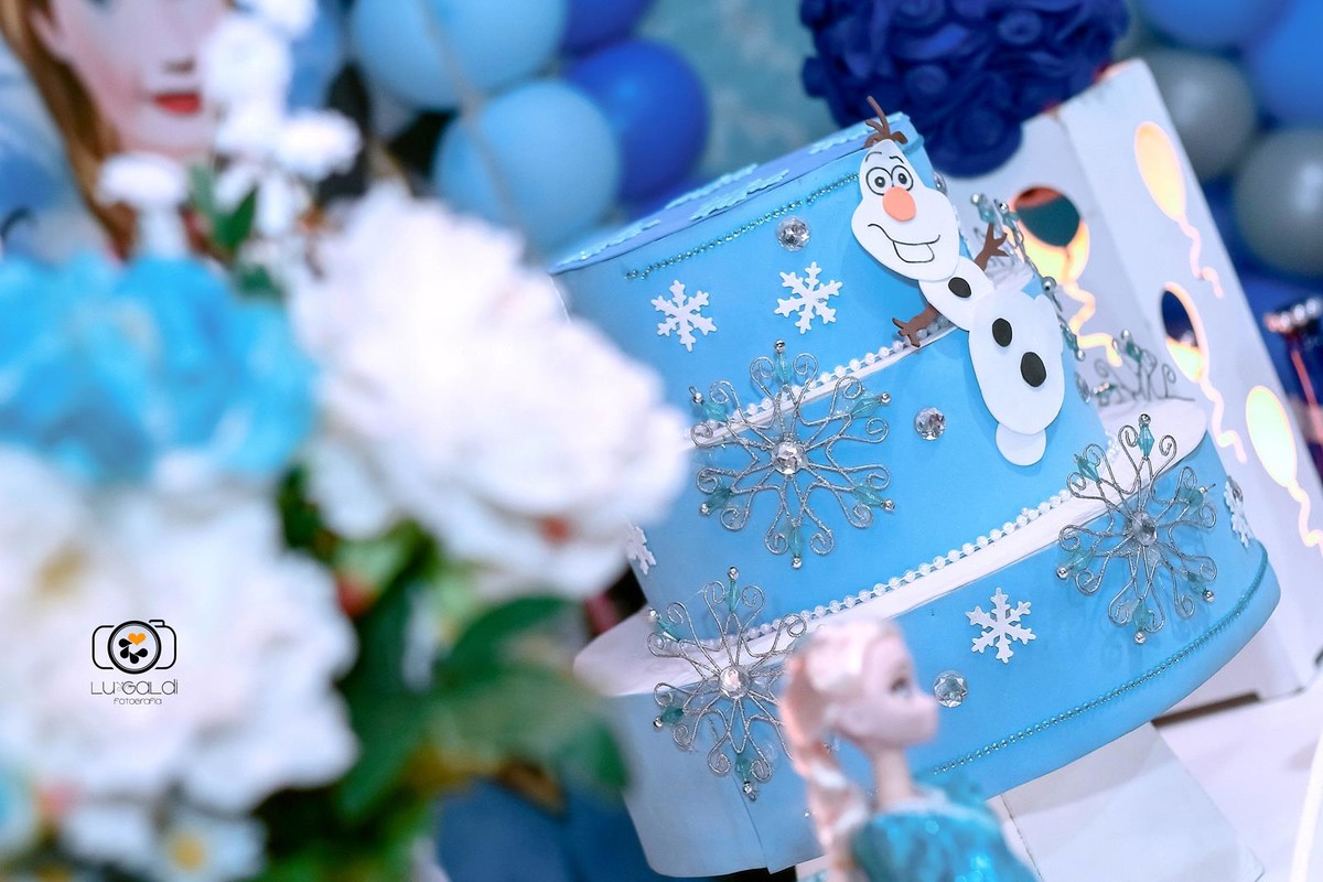 Foto tirada por Lu Galdi Fotografia , na cidade de Piracicaba/SP , registrando Aniversario Infantil da Monique Gabrielly , tema Frozen .
