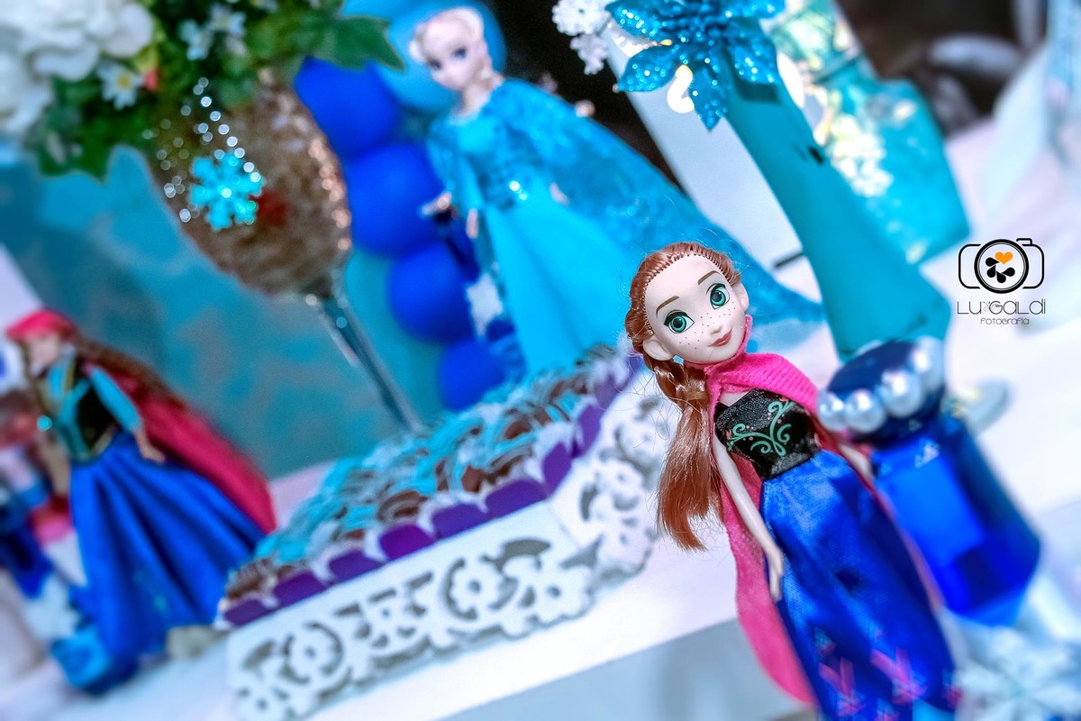 Foto tirada por Lu Galdi Fotografia , na cidade de Piracicaba/SP , registrando Aniversario Infantil da Monique Gabrielly , tema Frozen .