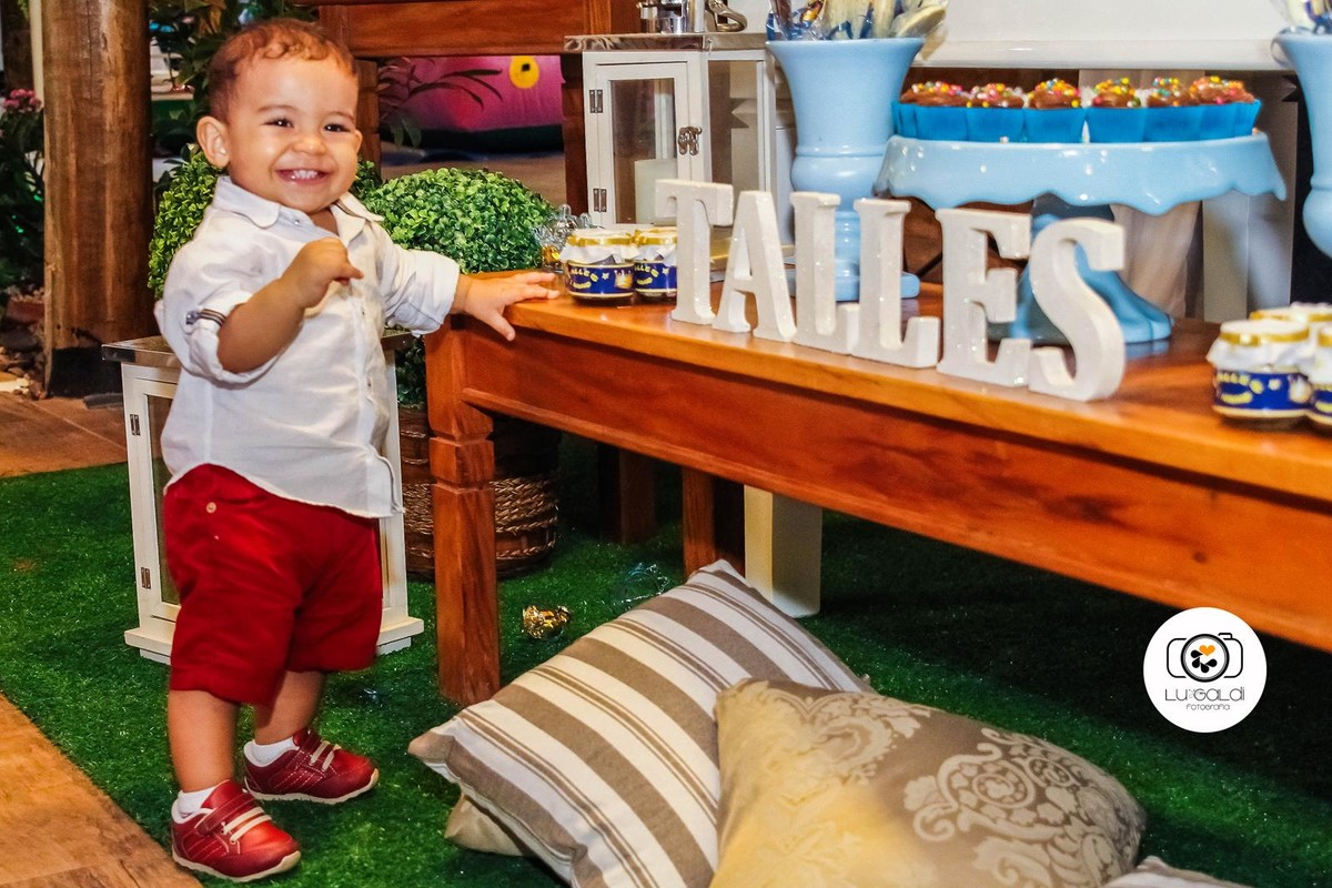 Fotos tiradas por Lu Galdi Fotografia , em Primeiro Aninho do Talles , no salão Maravilha Eventos , na cidade de Piracicaba/SP,