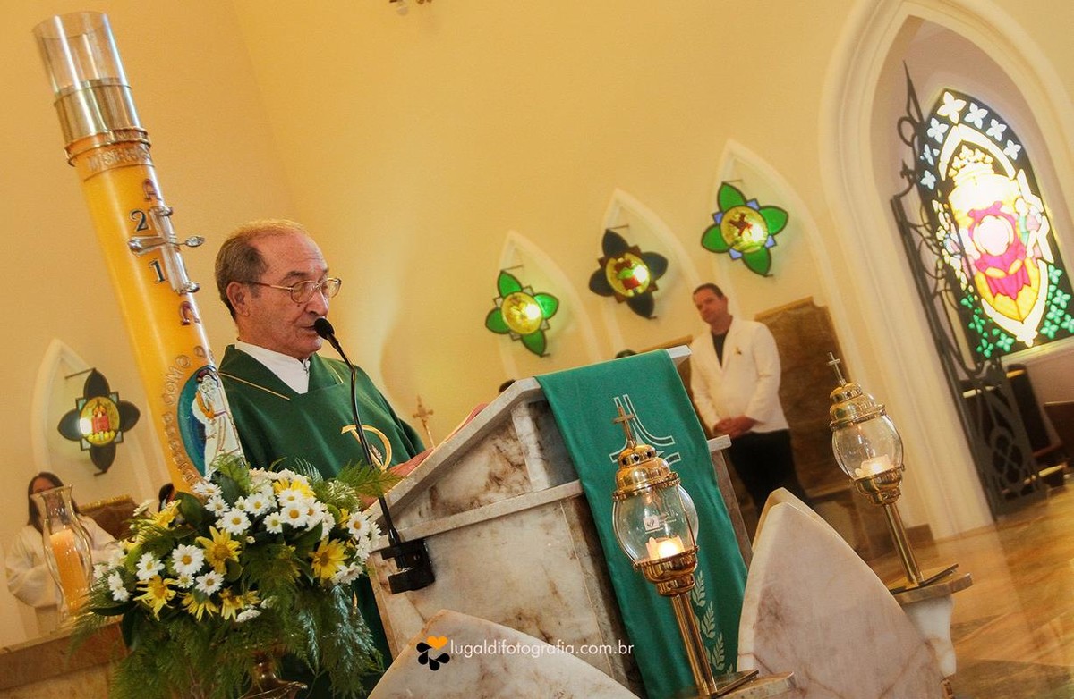Fotos tiradas por Lu Galdi Fotografia , Batizado Miguel , na Paróquia São José , na cidade de Piracicaba/SP