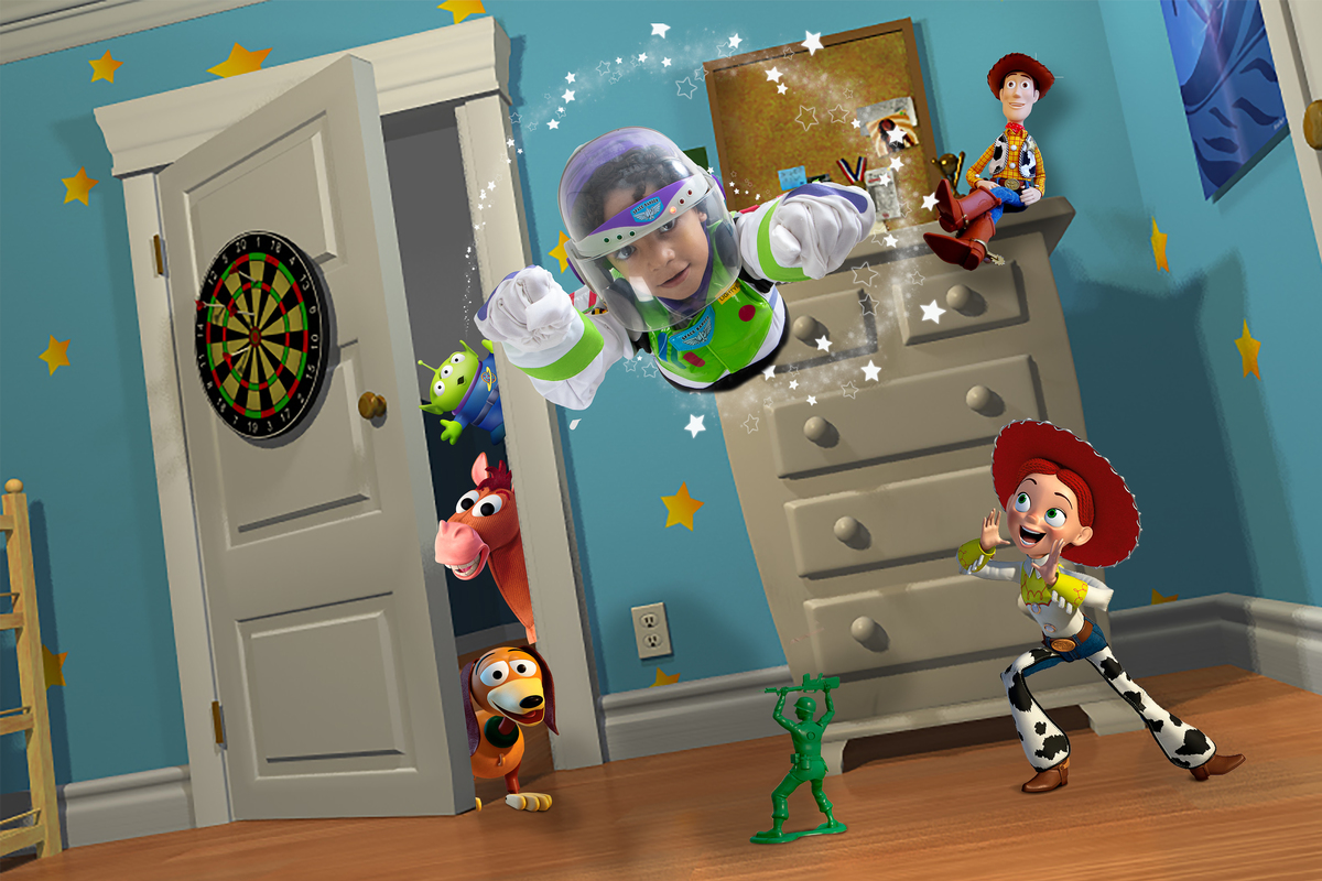 O quarto do Andy vira uma diversão quando ele não está por perto 