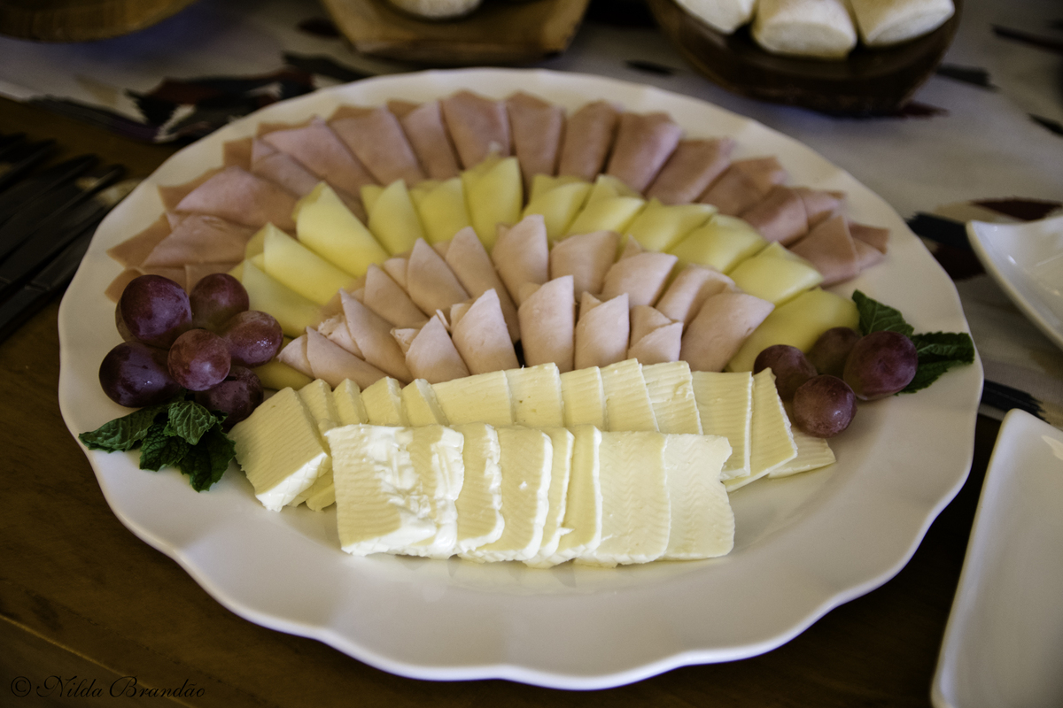 Café da manhã corporativo - detalhes da mesa de café da manhã 