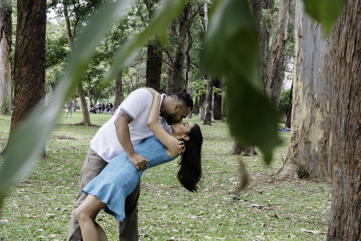 E-session: Ensaio de casal no Parque do Ibirapuera - SP