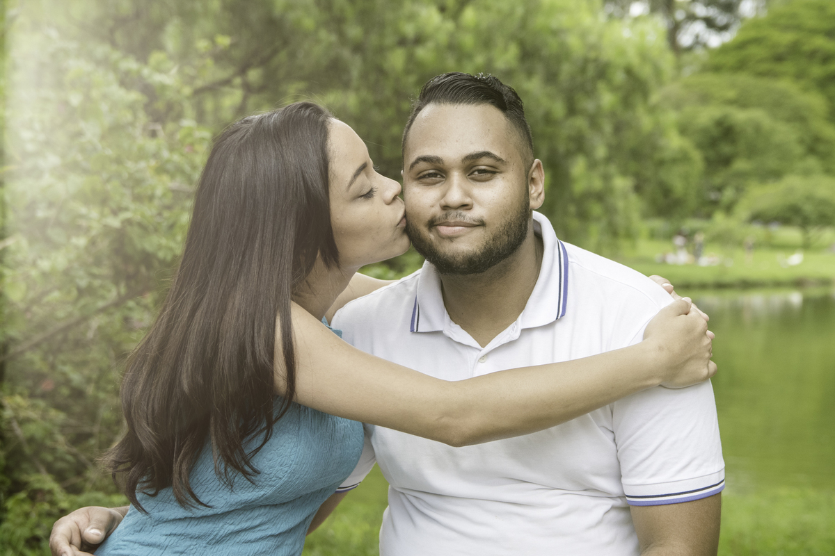 E-session: Ensaio de casal no Parque do Ibirapuera - SP