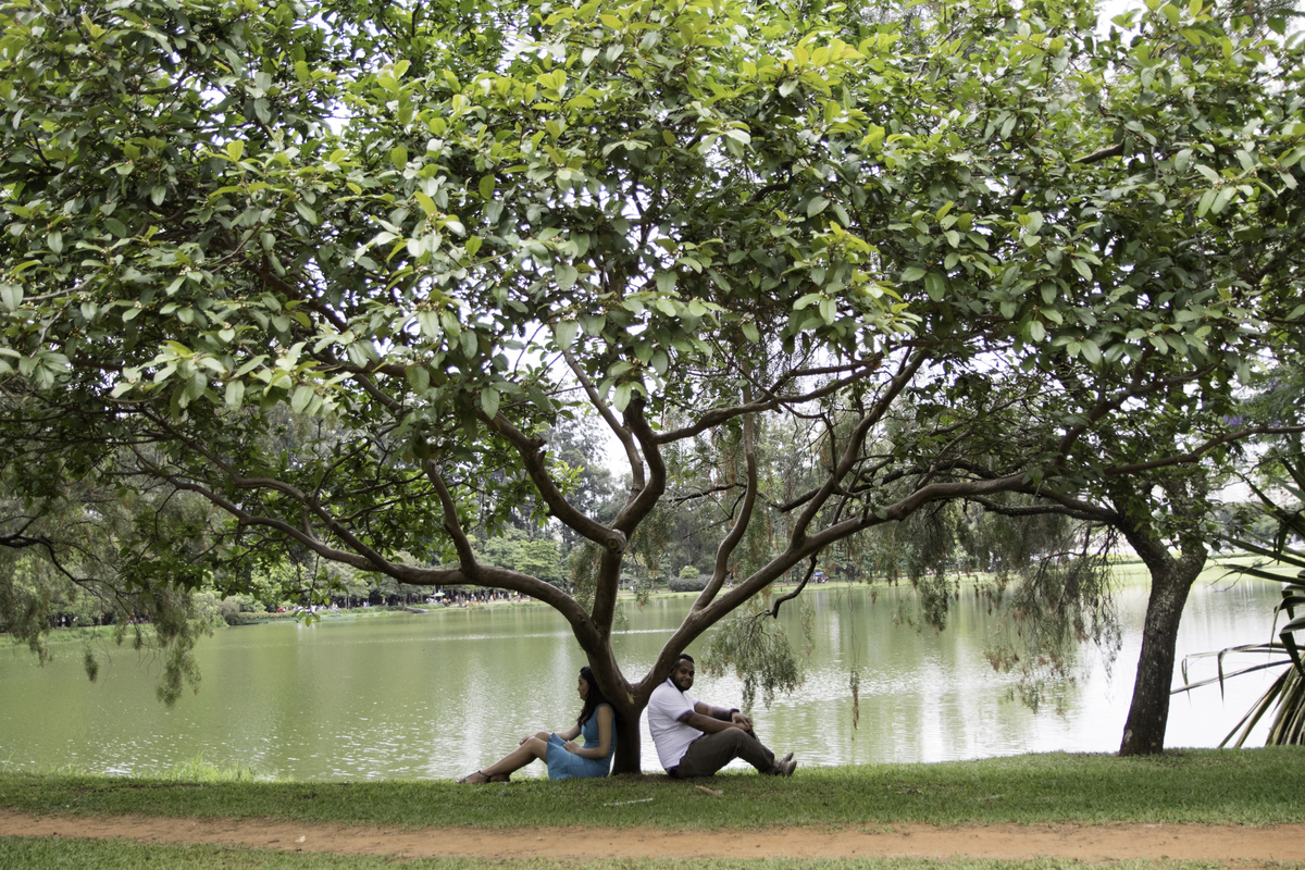 E-session: Ensaio de casal no Parque do Ibirapuera - SP