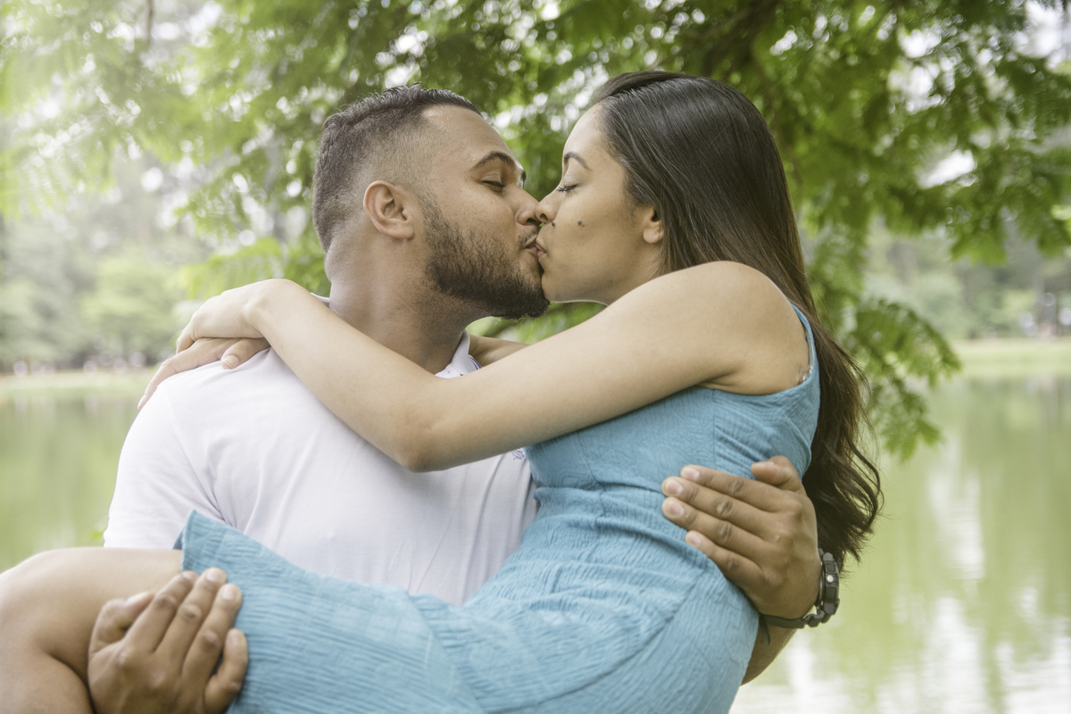 E-session: Ensaio de casal no Parque do Ibirapuera - SP