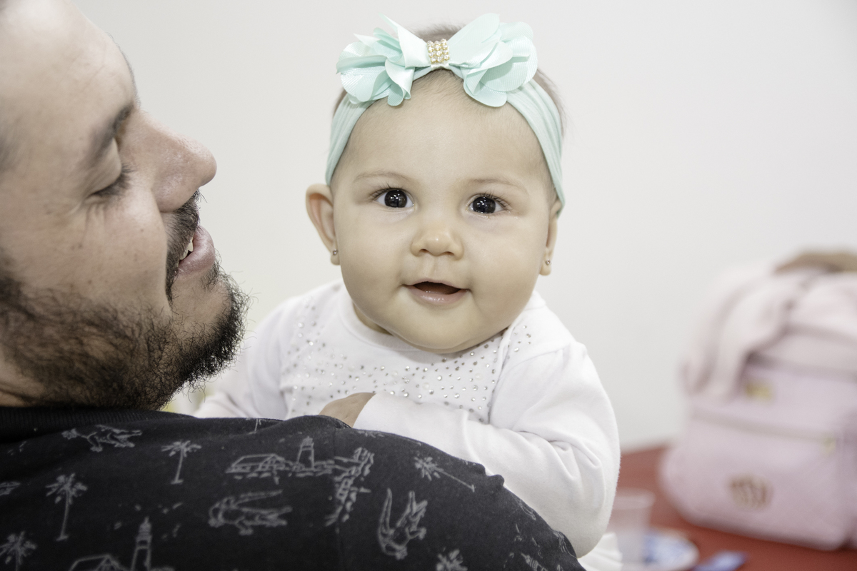 Festa de aniversario de um ano, com tema Mickey