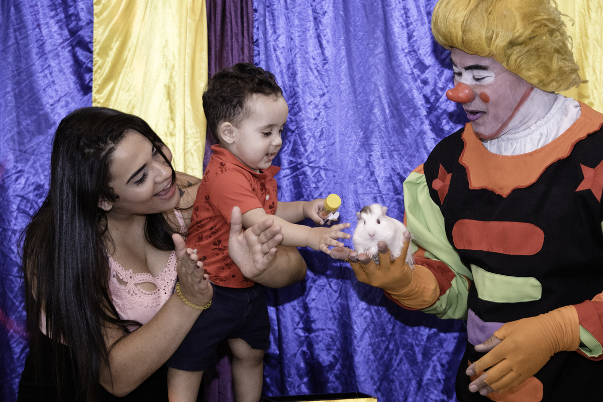 Festa de aniversario de um ano, com tema Mickey