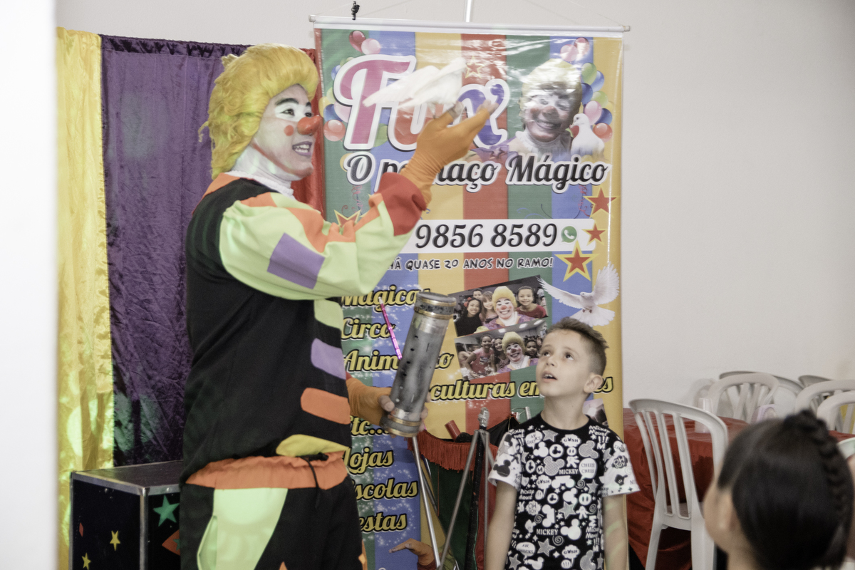 Festa de aniversario de um ano, com tema Mickey