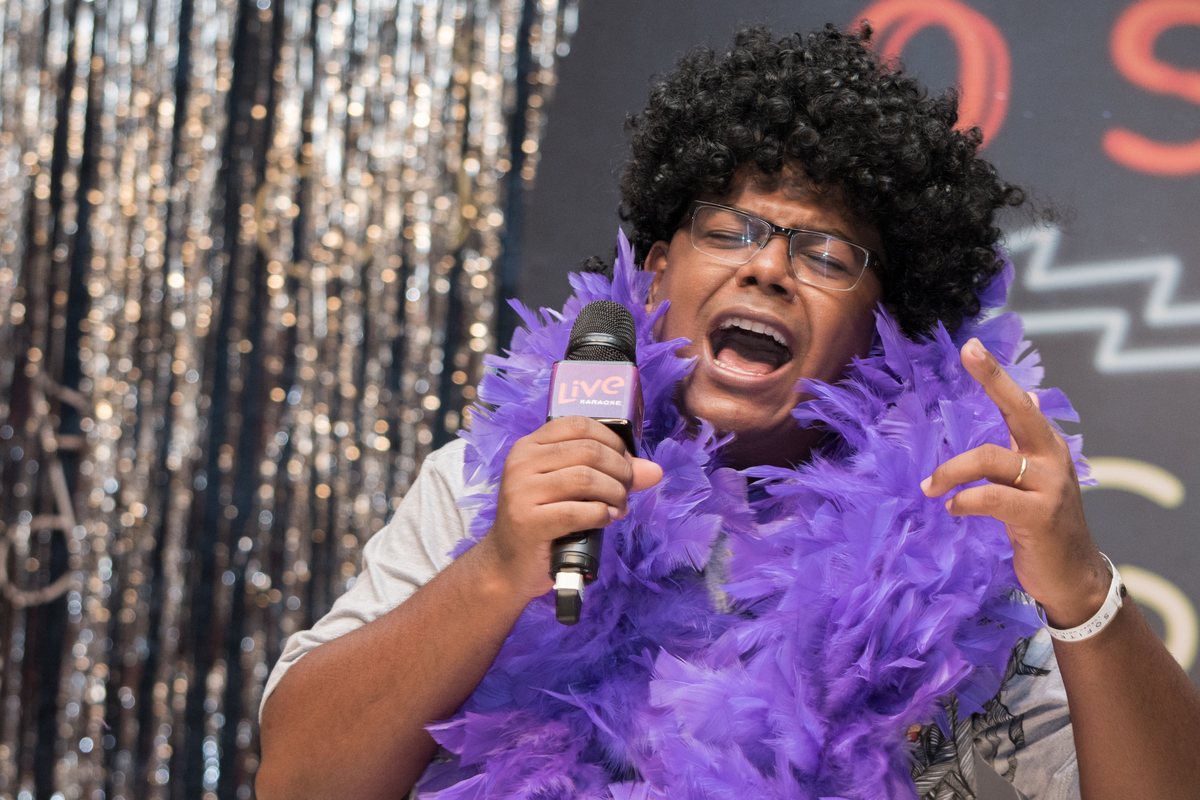 Porque cantar é bom demais 