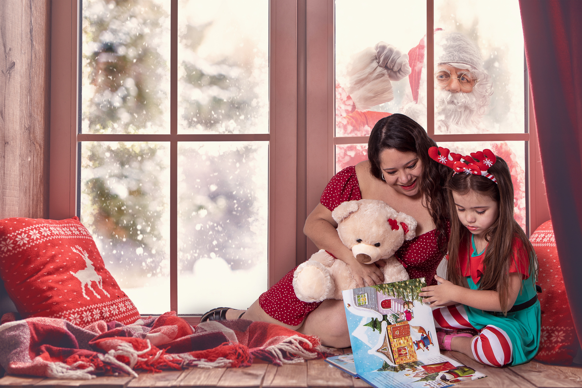 Natal mágico, encantado, lúdico e cheio de fofurisses, para as crianças aprenderem sobre natal e os adultos relembrarem a magia natalina