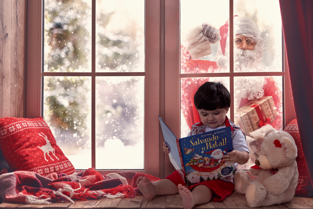 Natal mágico, encantado, lúdico e cheio de fofurisses, para as crianças aprenderem sobre natal e os adultos relembrarem a magia natalina