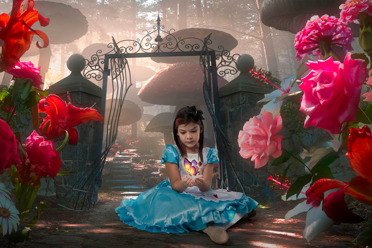 Ensaio lúdico Alice no Pais das Maravilhas 