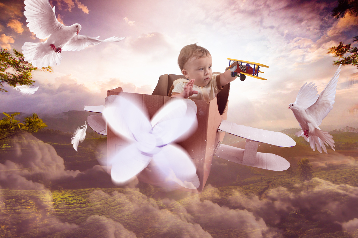 Ensaio temático lúdico e divertido, tema safari baby 