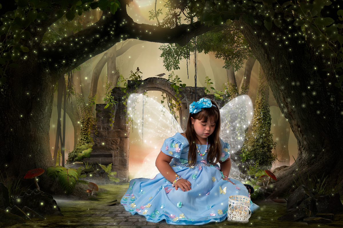 Ensaio temático jardim encantado