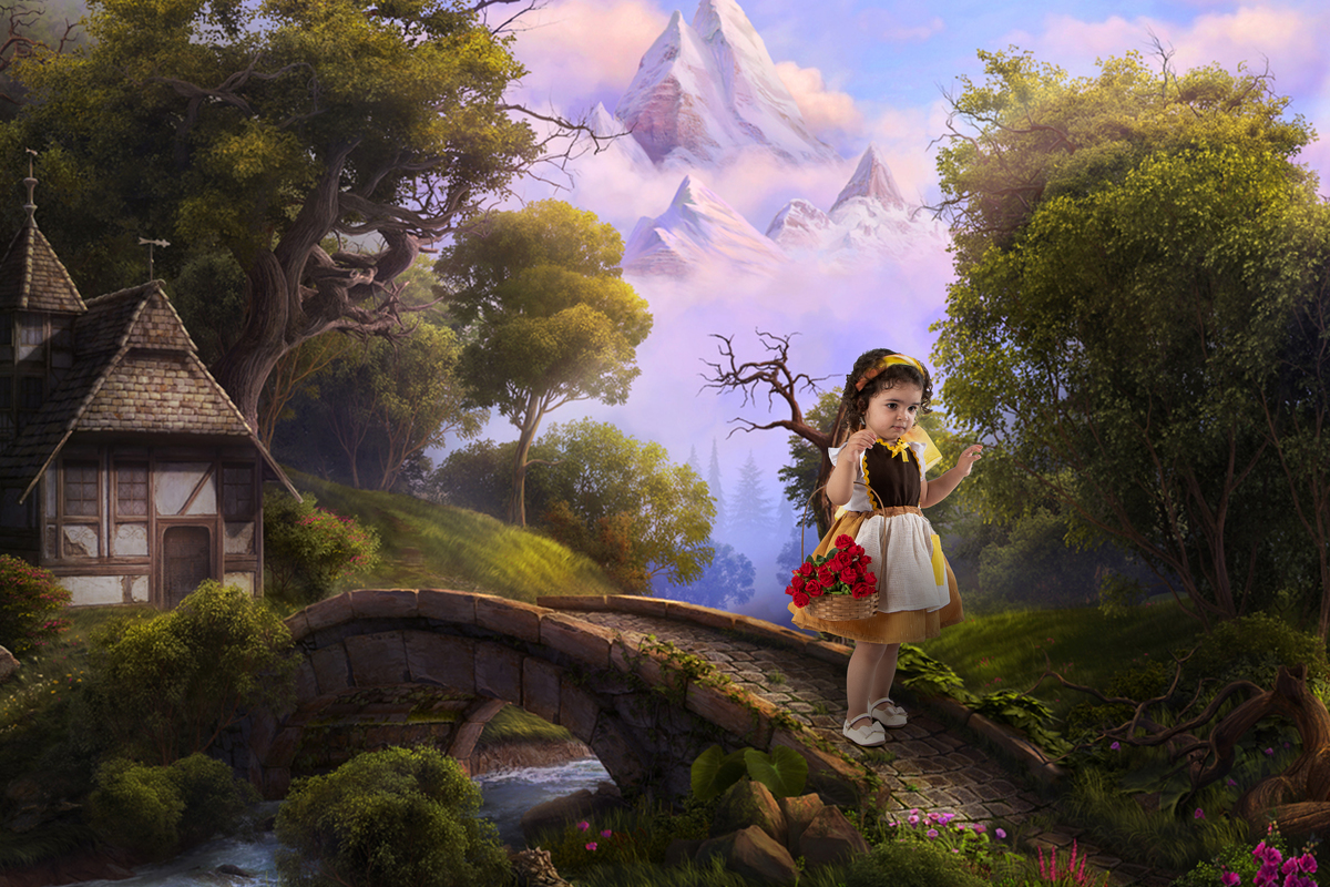 Gata borralheira passeando nesse ensaio fotografico encantado da Cinderela 