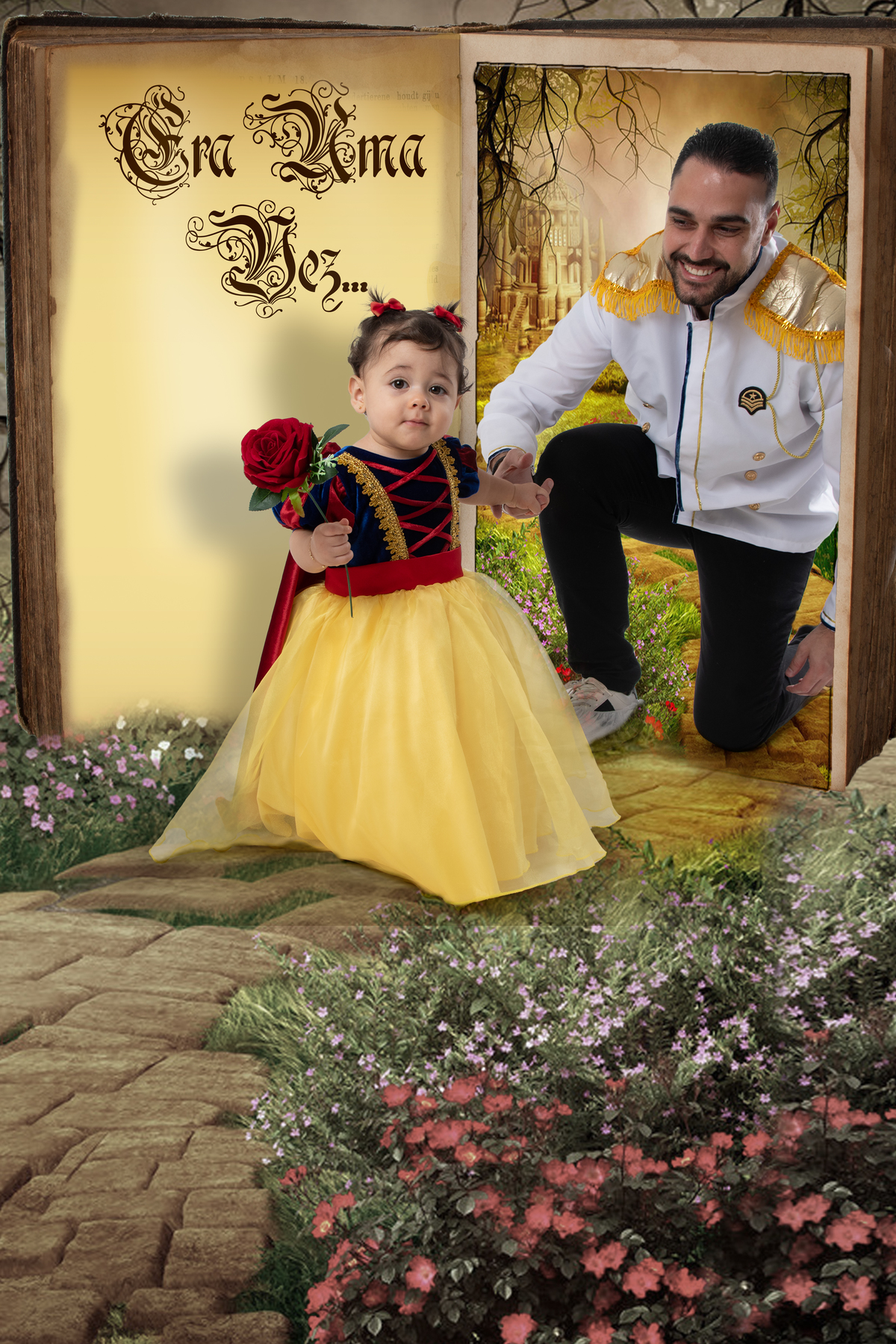 Ensaio fotográfico lúdico diferente tema Branca de Neve 