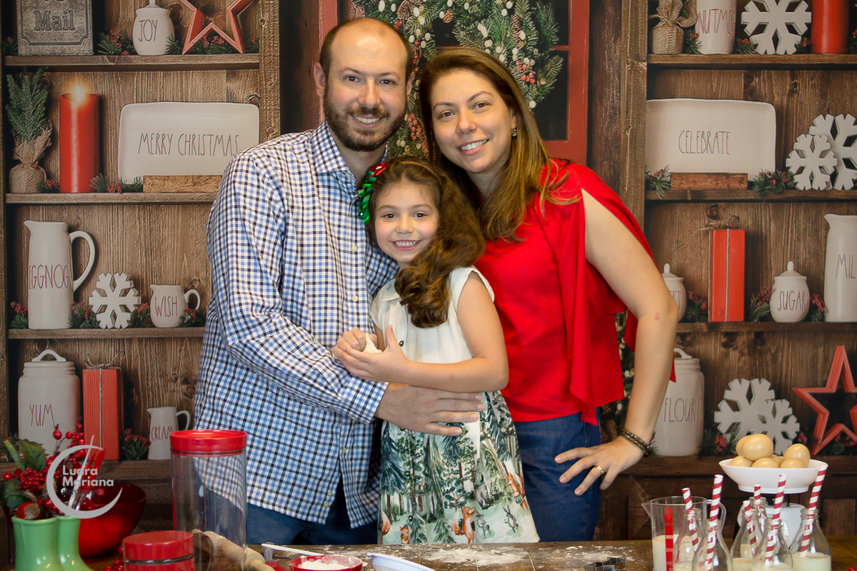 ensaio natal 2021 familia estudio fotografia sp zl tema cozinha bagunca farinha ano novo 2022