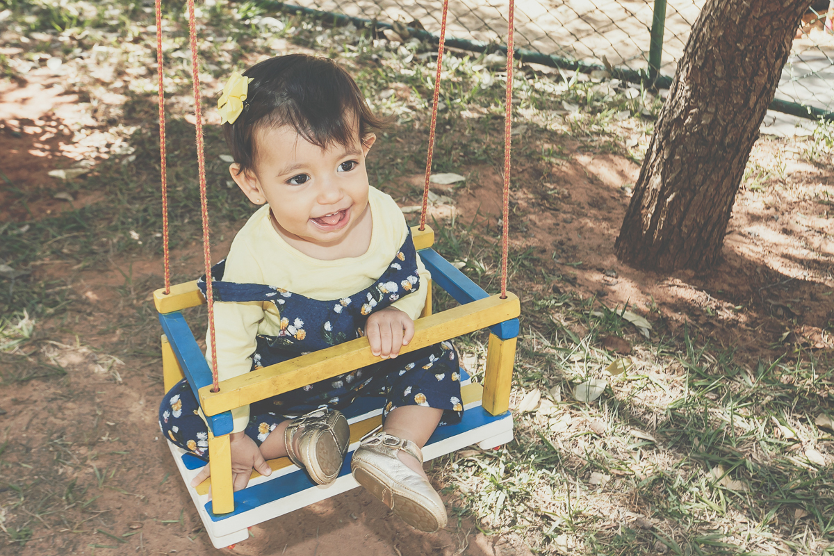Ensaio família Nina parquinho infância balanço