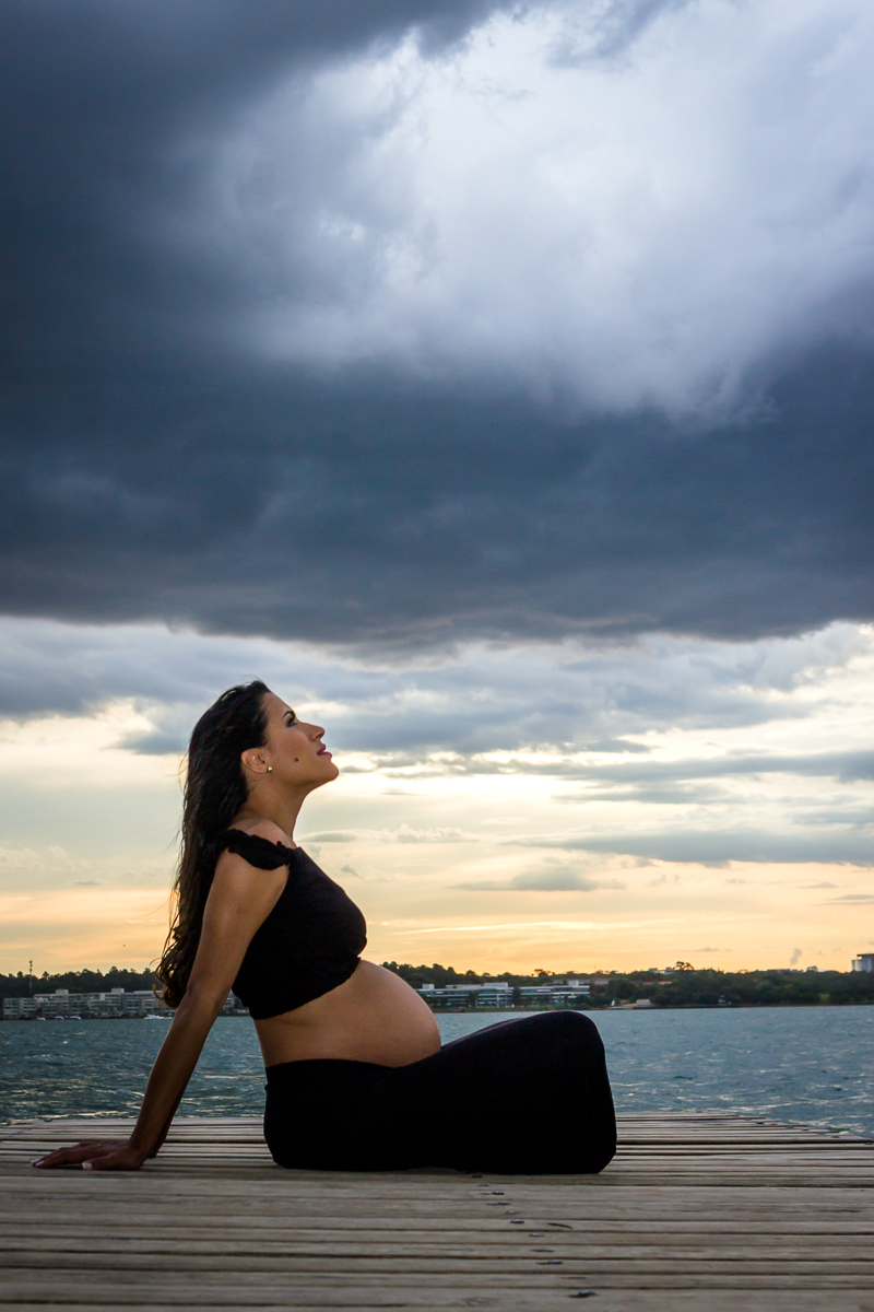 Ensaio gestante casal gravidez