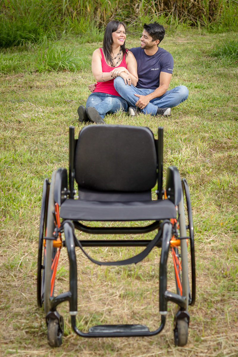 Ensaio casal cadeira de rodas moto romântico Veloso Valentim Fotografia Afetiva Melissa Martinelli