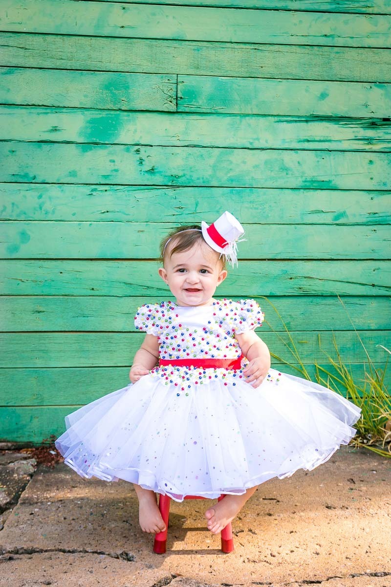 casinha verde bebê fantasia circo