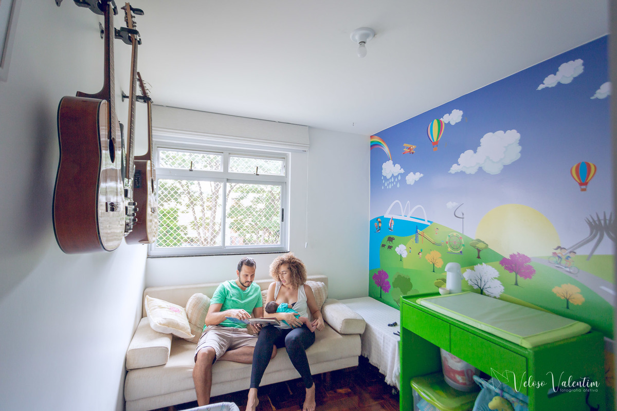 decoração moderna para quarto de bebê