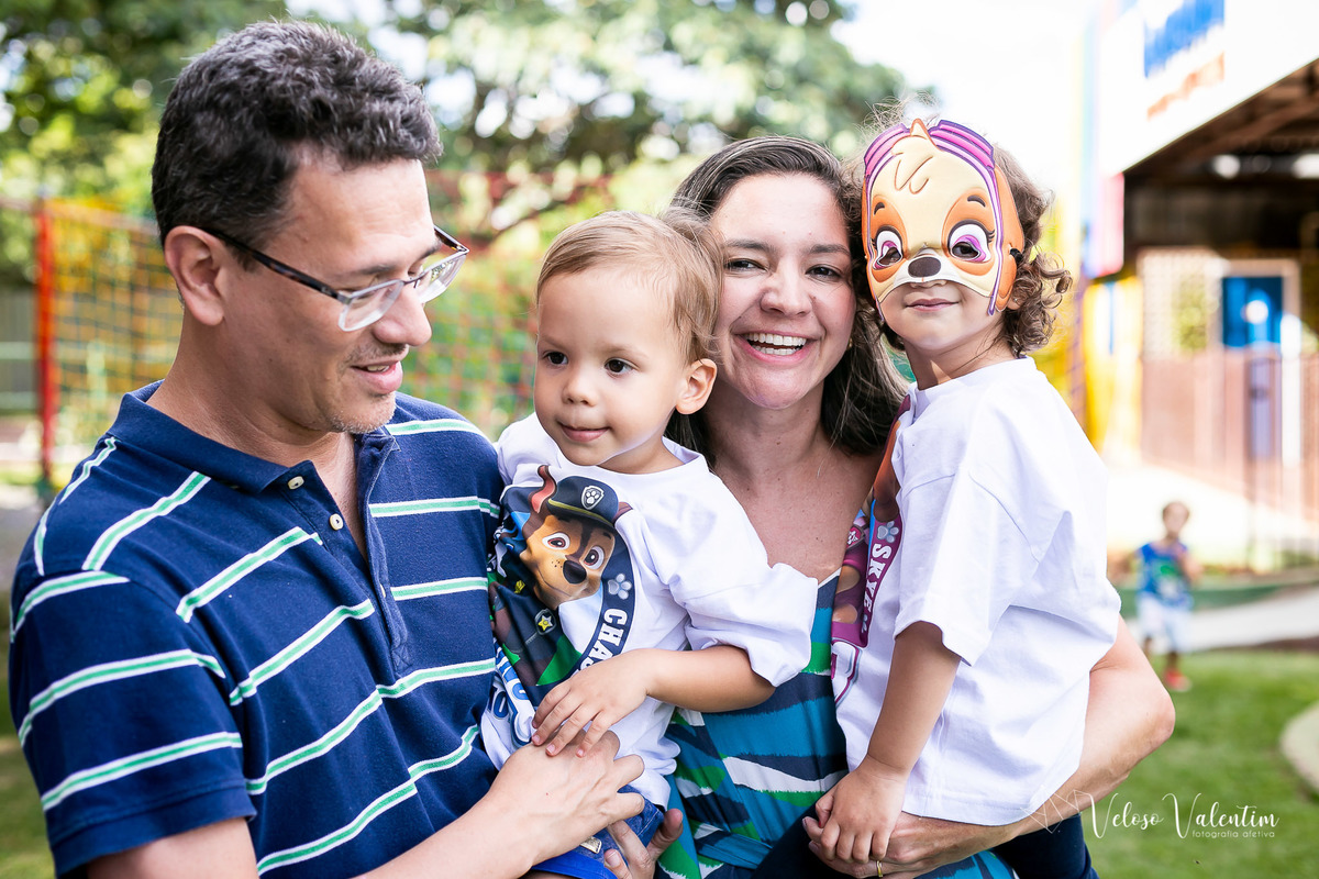 festa de aniversário na escola família feliz