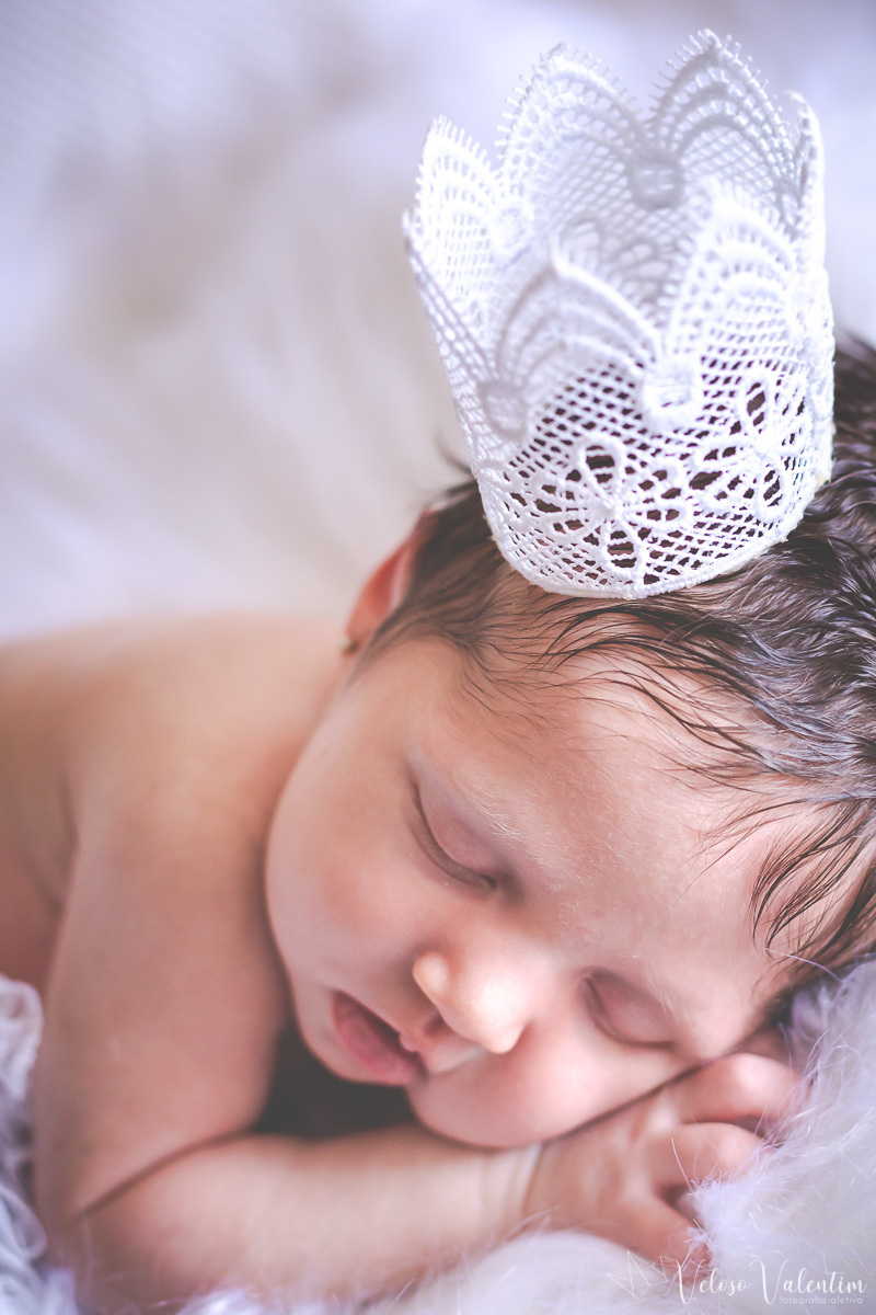 princesa bebê newborn